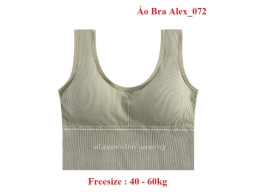 ÁO BRA DỆT 072 - XANH NGỌC ÁO BRA DỆT 072 - XANH NGỌC